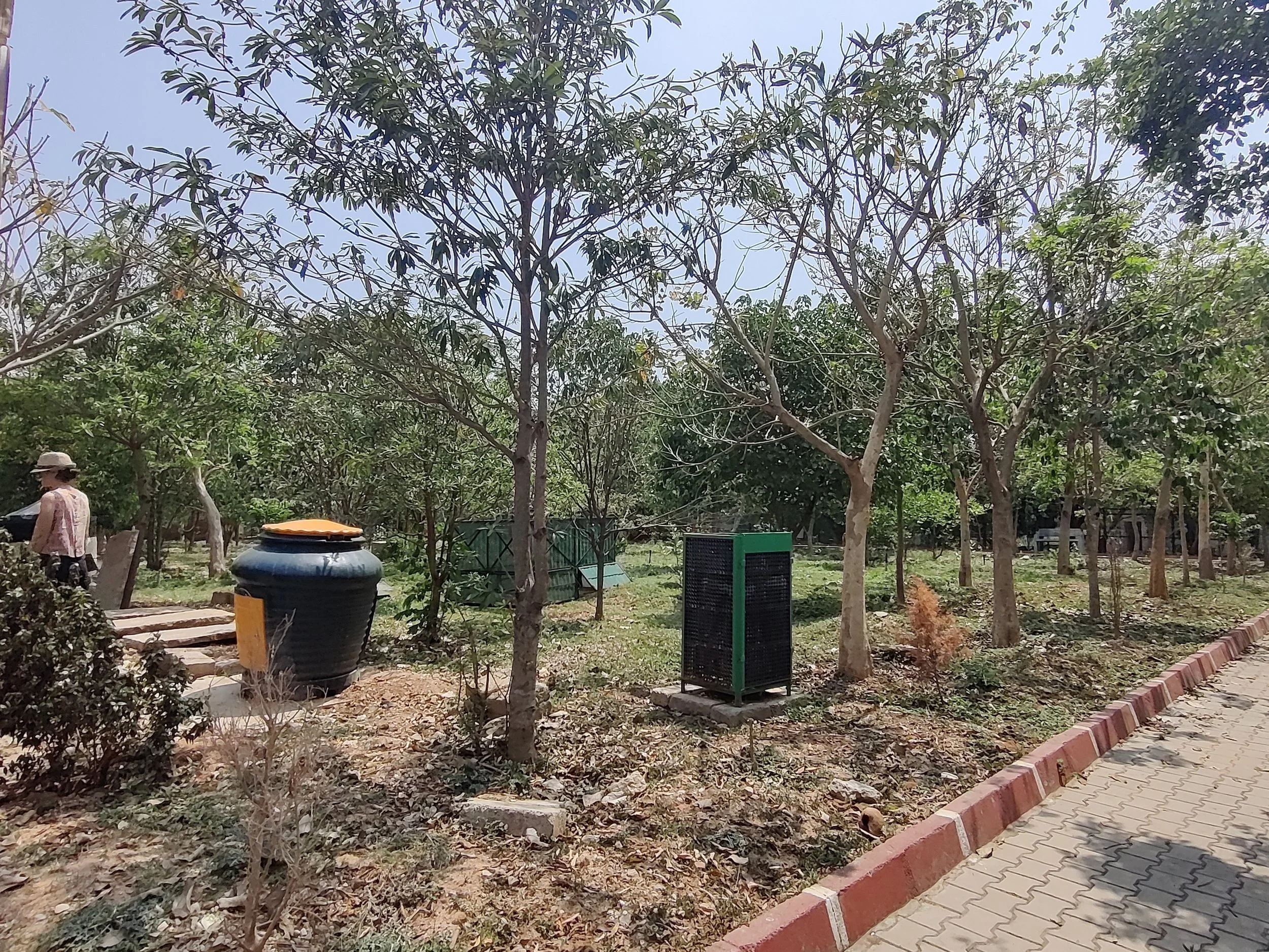 Composting units at SGKK