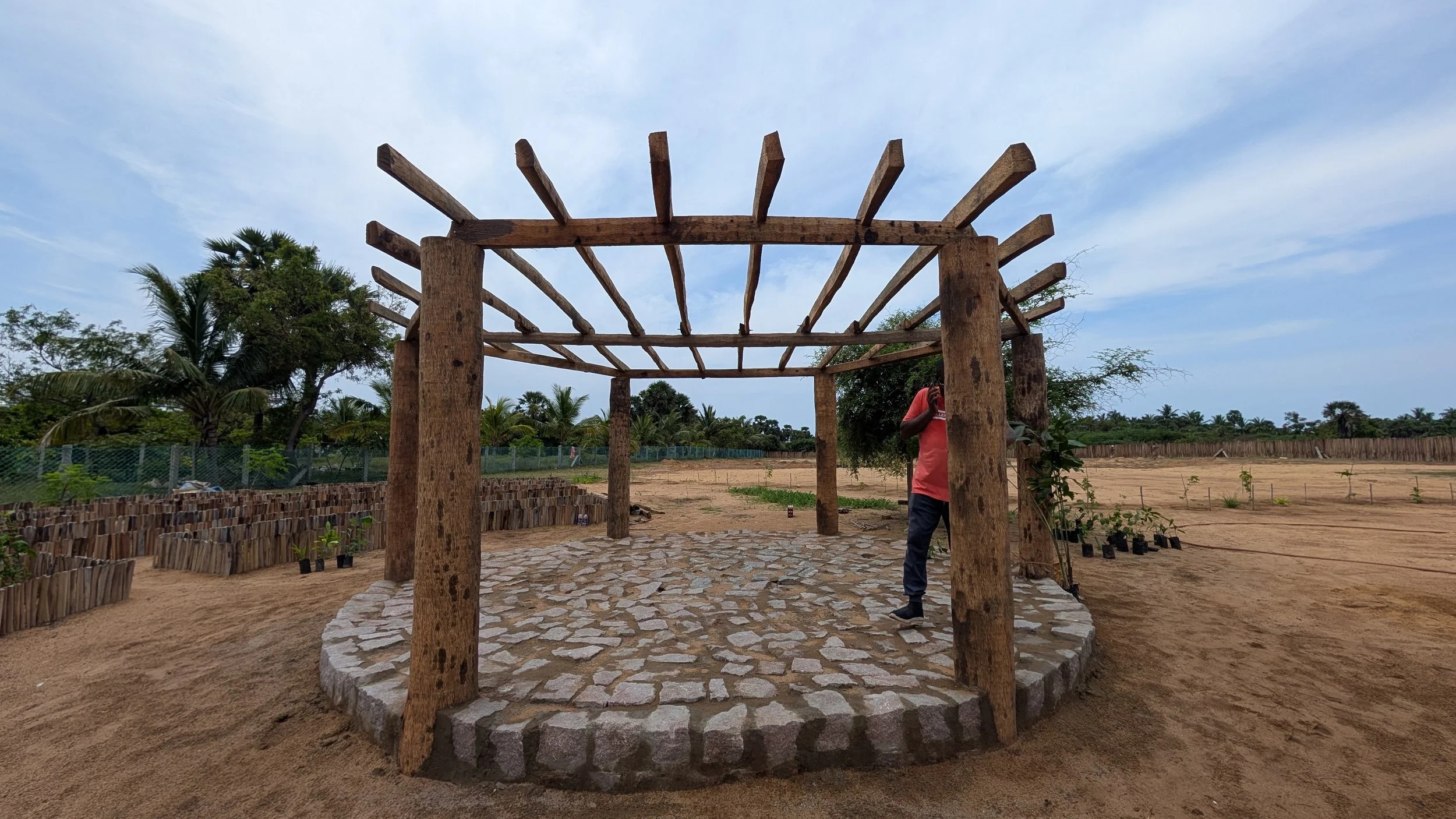 Visit 2 - Constructed gazebo