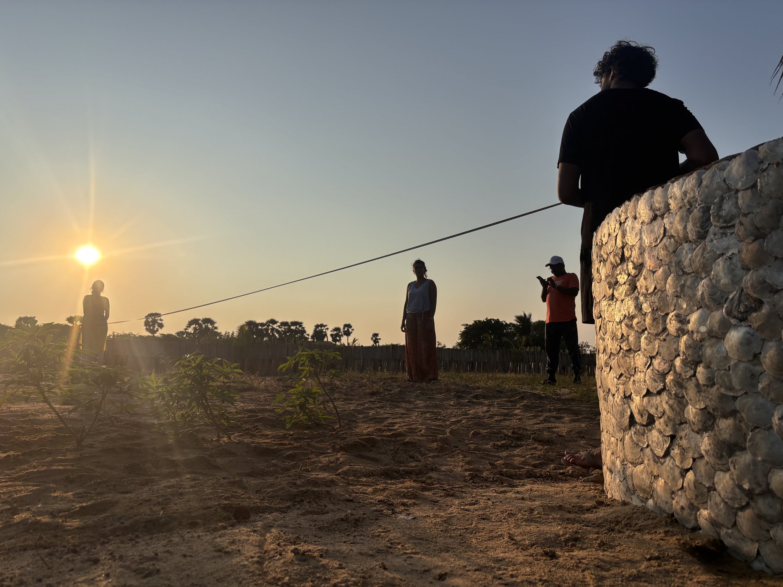 Visit 2 - Marking infiltration basin
