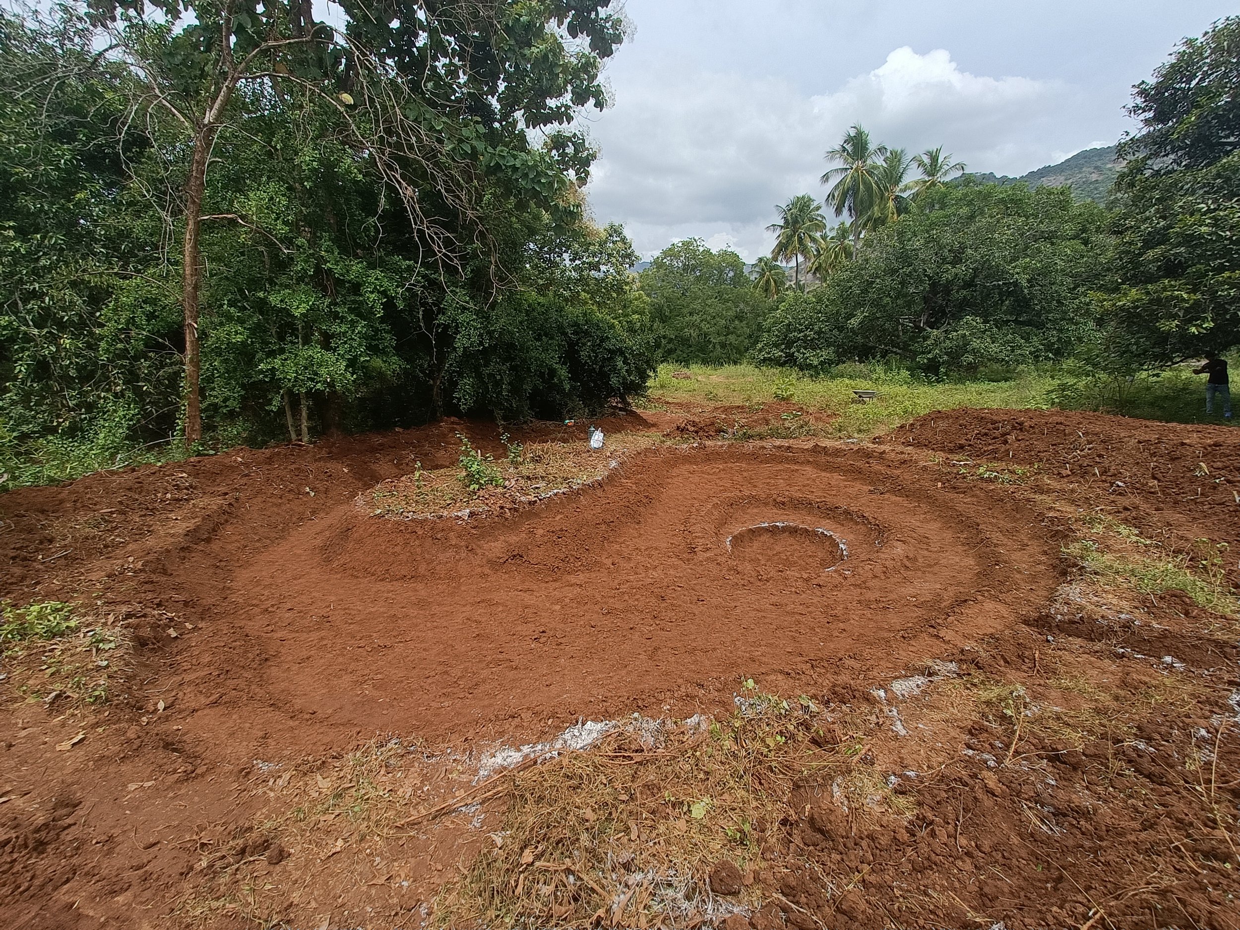 Pond after finishing