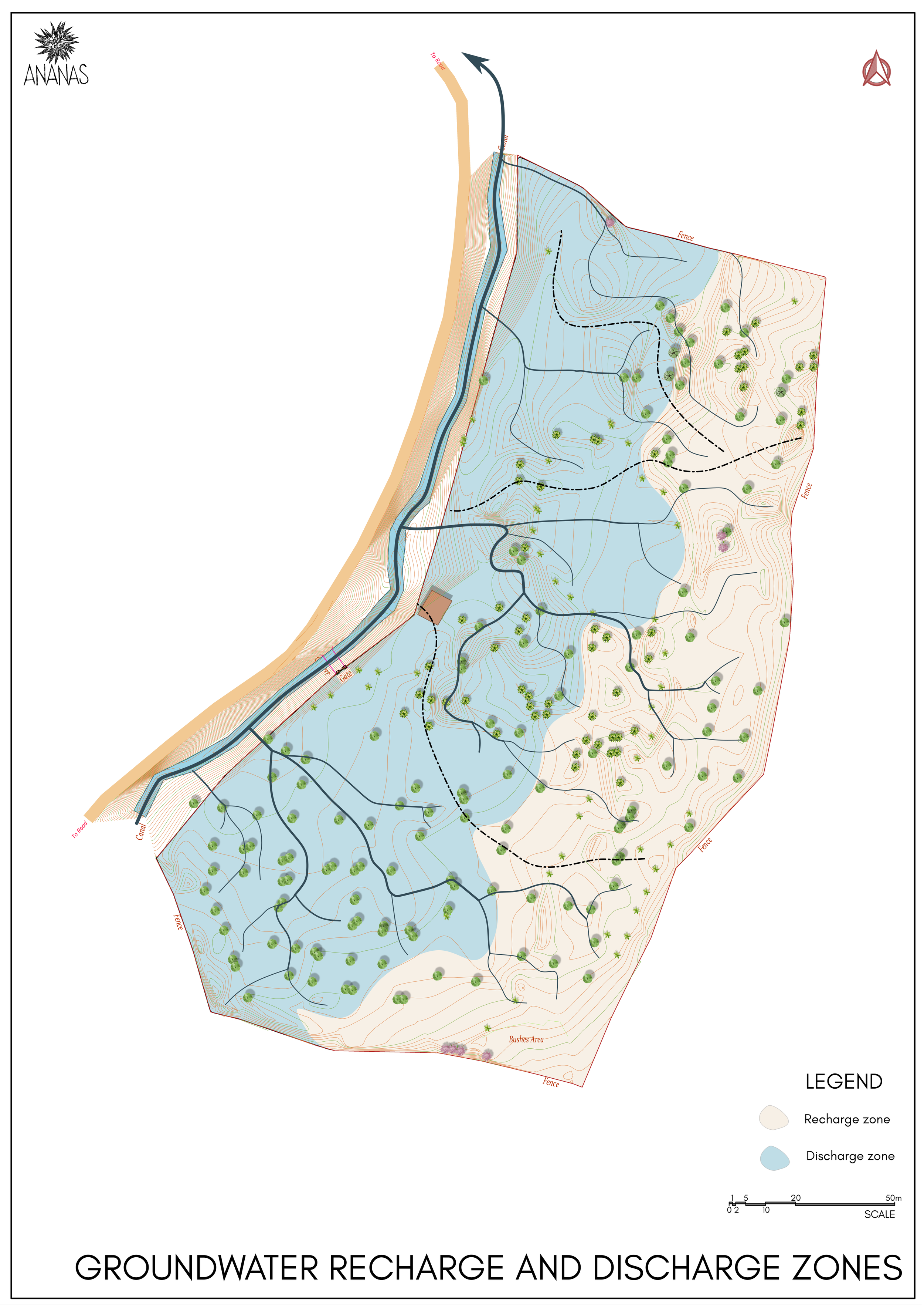 9 - Groundwater Recharge and Discharge Zones.png