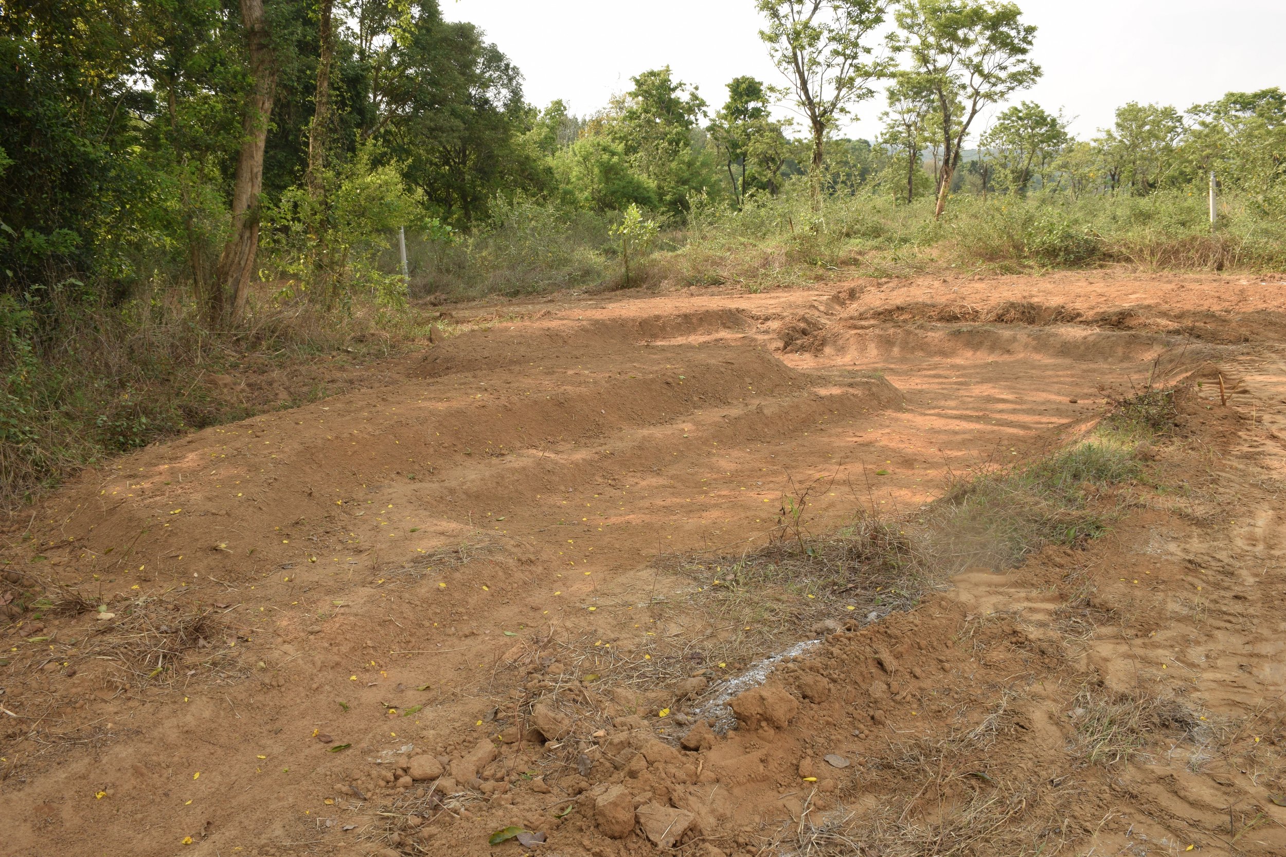 Basin 6 post-digging