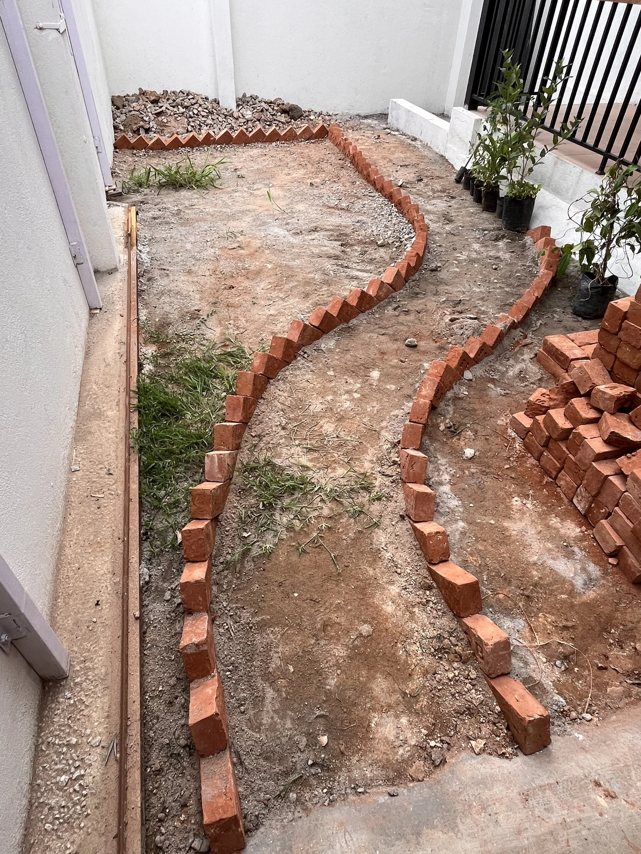 Front garden - pathway