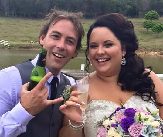 Joel and Tash Reeves - Laidley - enjoying a stress-free wedding day