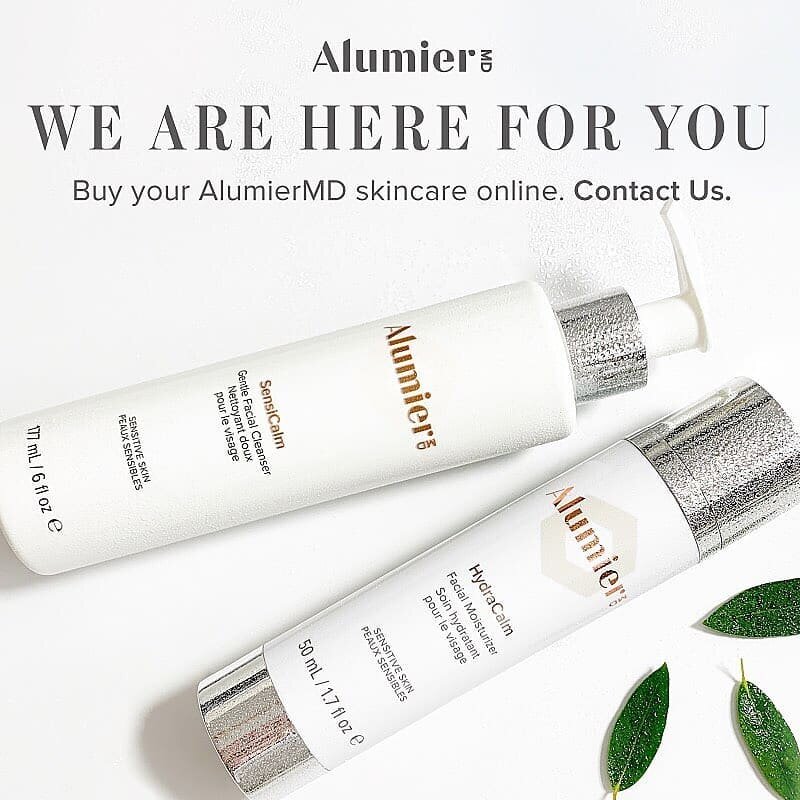 We are here for you! Fill out our online consultation for a personal prescription &amp; access to our unique online shop. Link in the bio.

#alumiermd #alumiermduk #skincare #healthyskin #skinhealth 💖