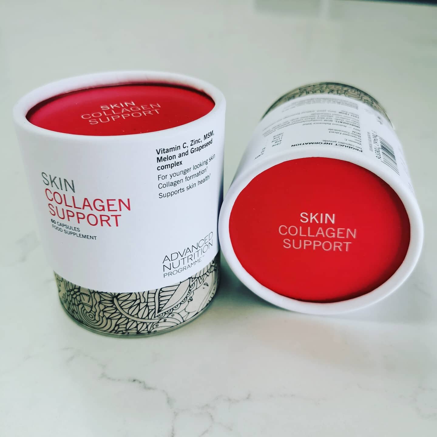 Collagen loss by the age of 40 can be reduced by at least 30%. Advanced Nutrition Programme's Skin Collagen Support contains 5 synergising nutrients to activate &amp; maintain skin's collagen production for plump, smoother &amp; younger-looking skin.