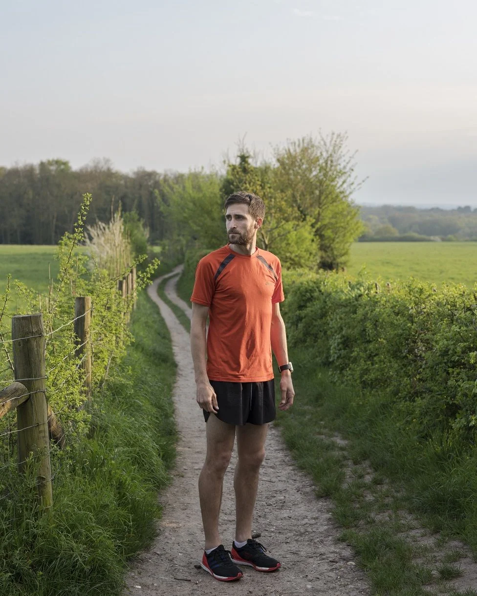 Self-portrait, from Those Who Run, 2018