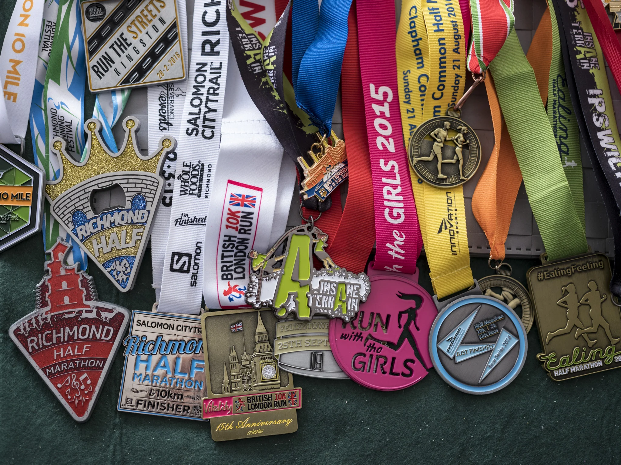 Coralie's medals