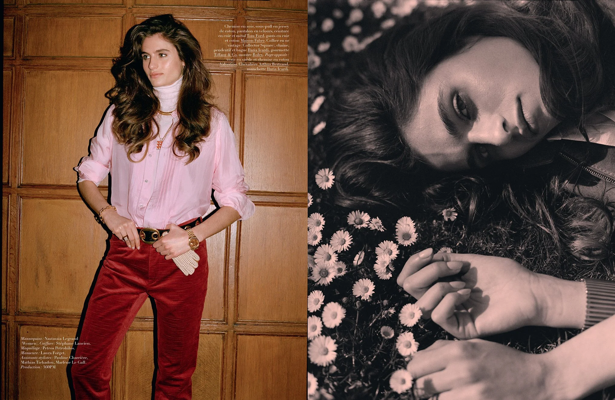  Nastassia Legrand in Paris for Harper’s Bazaar France, photographed by Sean Thomas. 