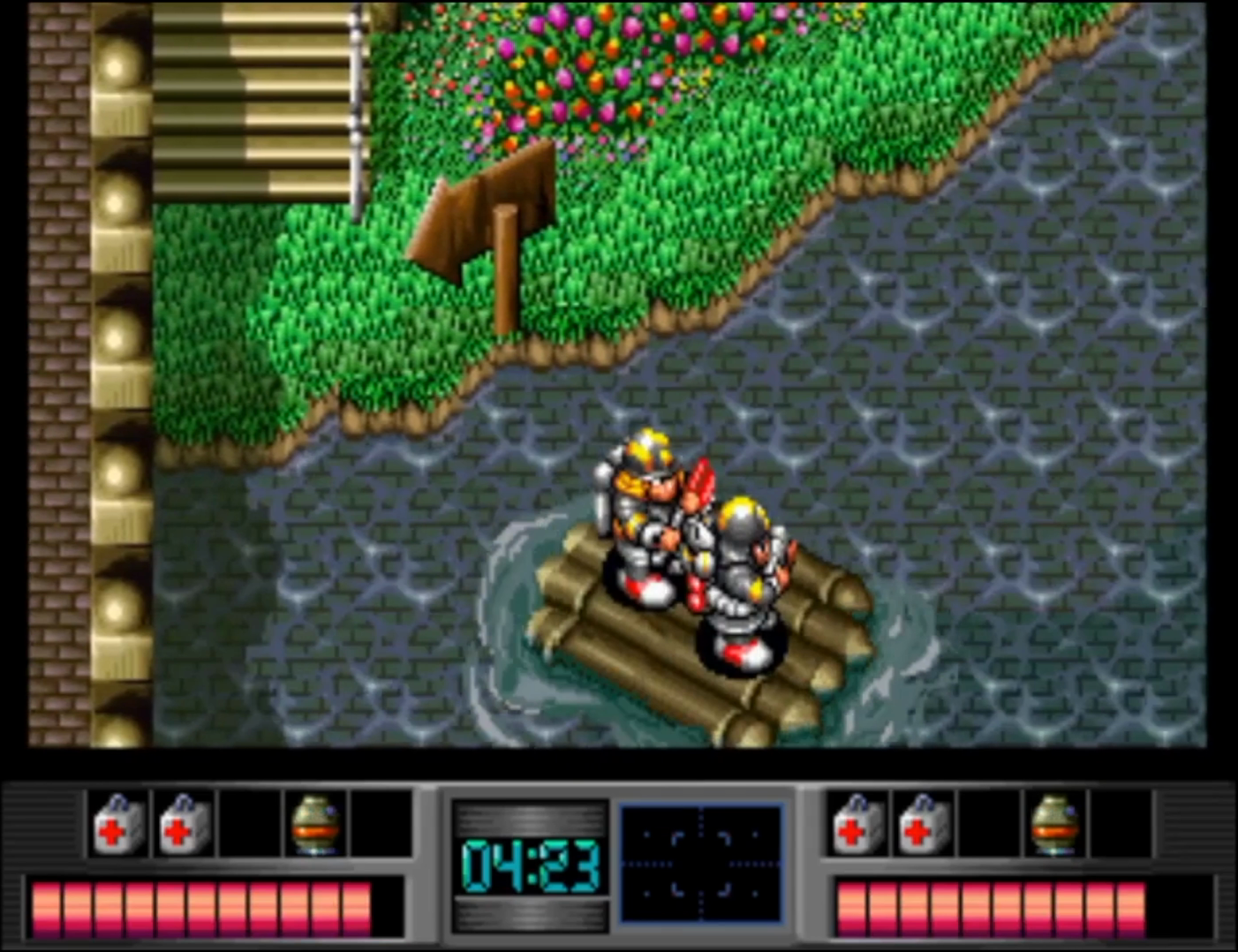 Pete and Danny fighting fires together in The Firemen 2.