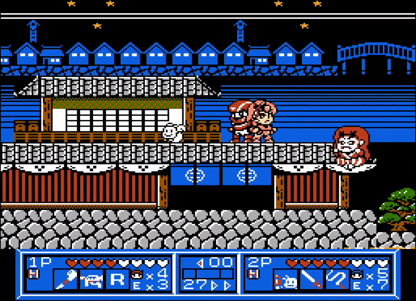 Wai Wai World 2 co-op gameplay captured from my video.