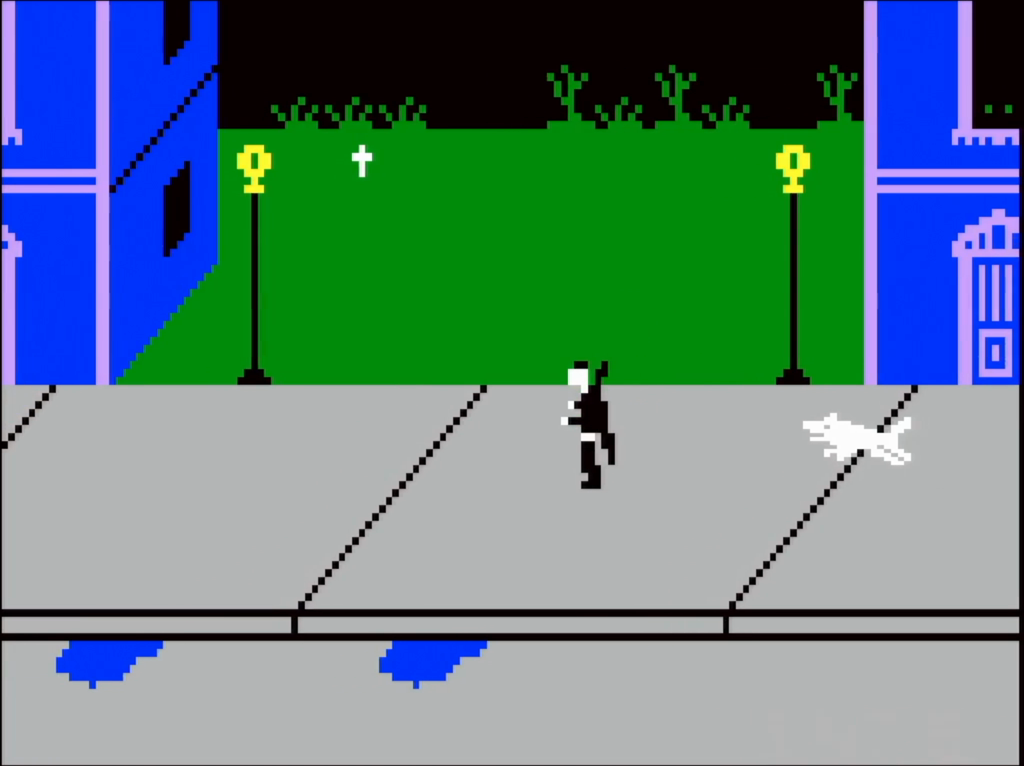 Dracula on Intellivision, captured from the source video
