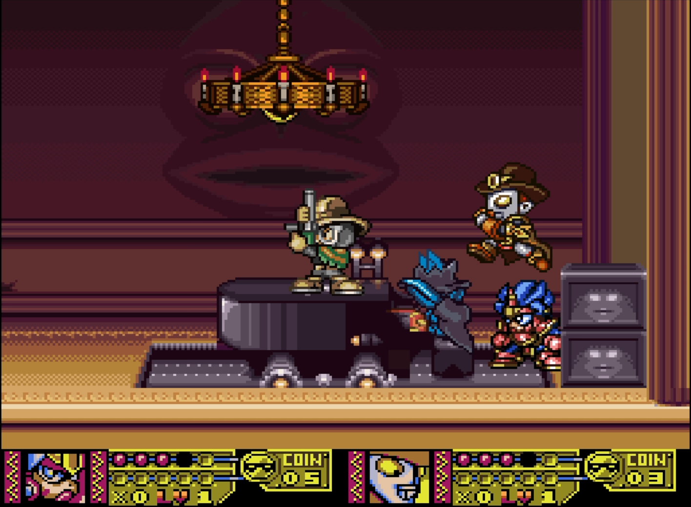 Two-player gameplay from The Great Battle 5 in my Japan-only co-op video.