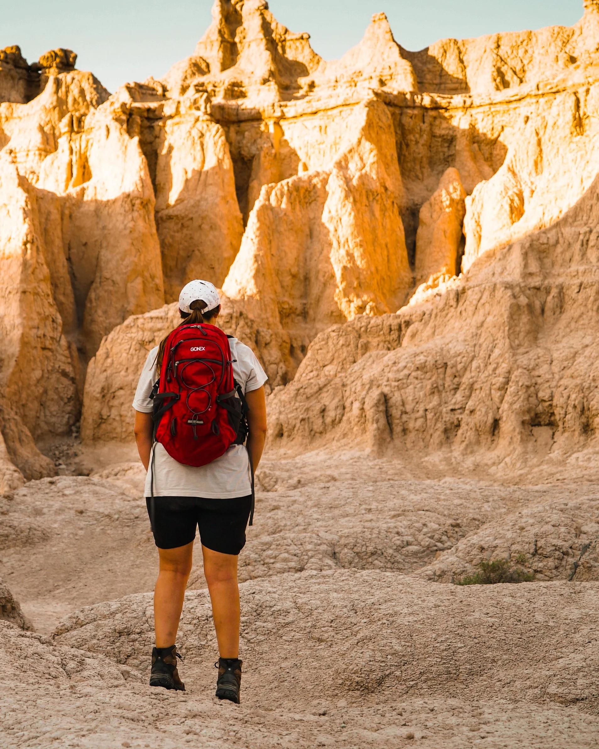 Getting the Van Stuck in Badlands National Park