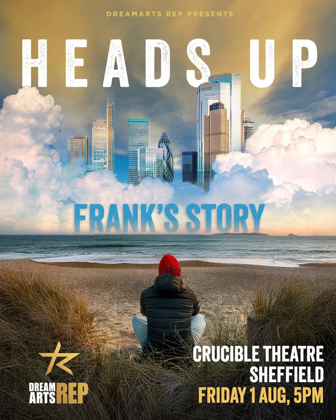 HEAD'S UP: FRANK'S STORY- JESSIE HUCKIN- SET, PROPS and COSTUME DESIGN