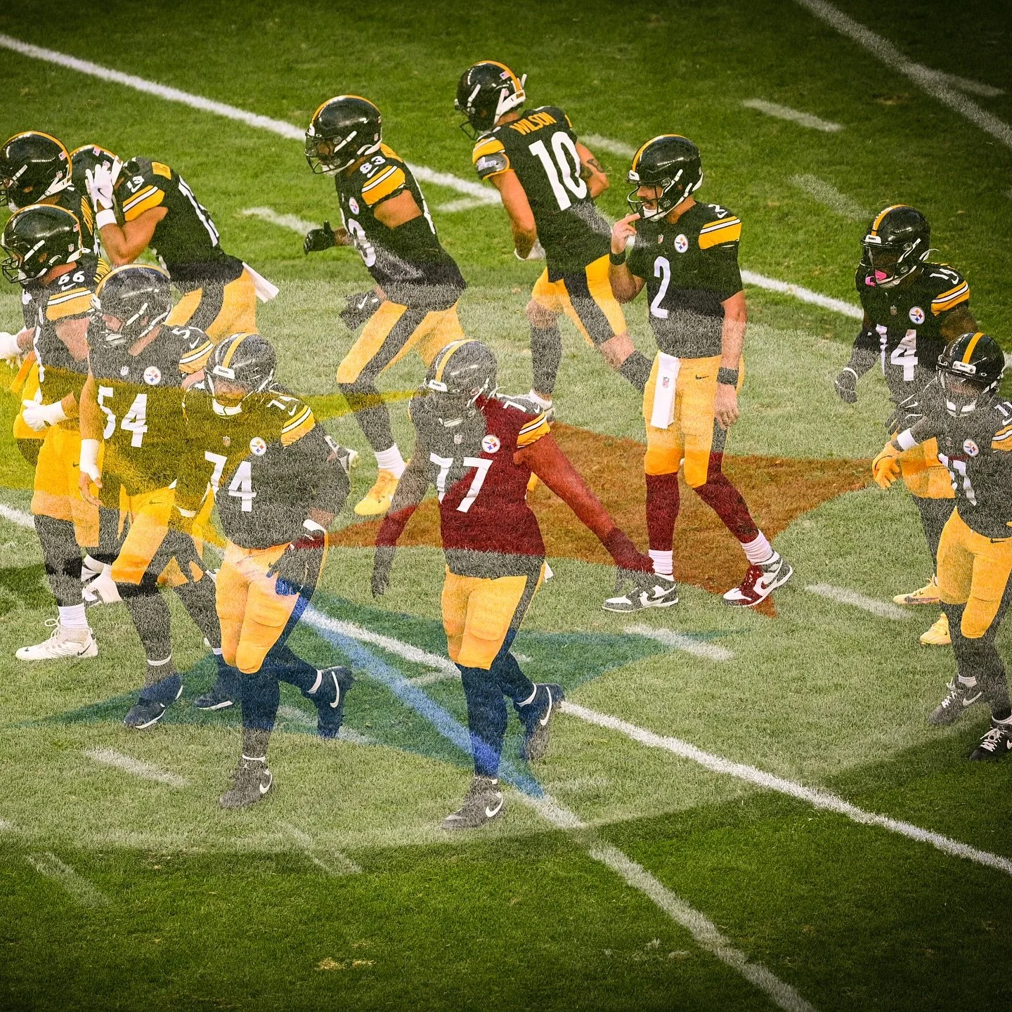 No biggie. We just back. 
.
.
.
.
.
.
.
.
.
.
#steelers #pittsburgh #412 #blackandgold #steelcity #herewego #photography @nikonusa #sportsphotography #blackandwhite #nikon #blackandwhitephotography #NFL #football