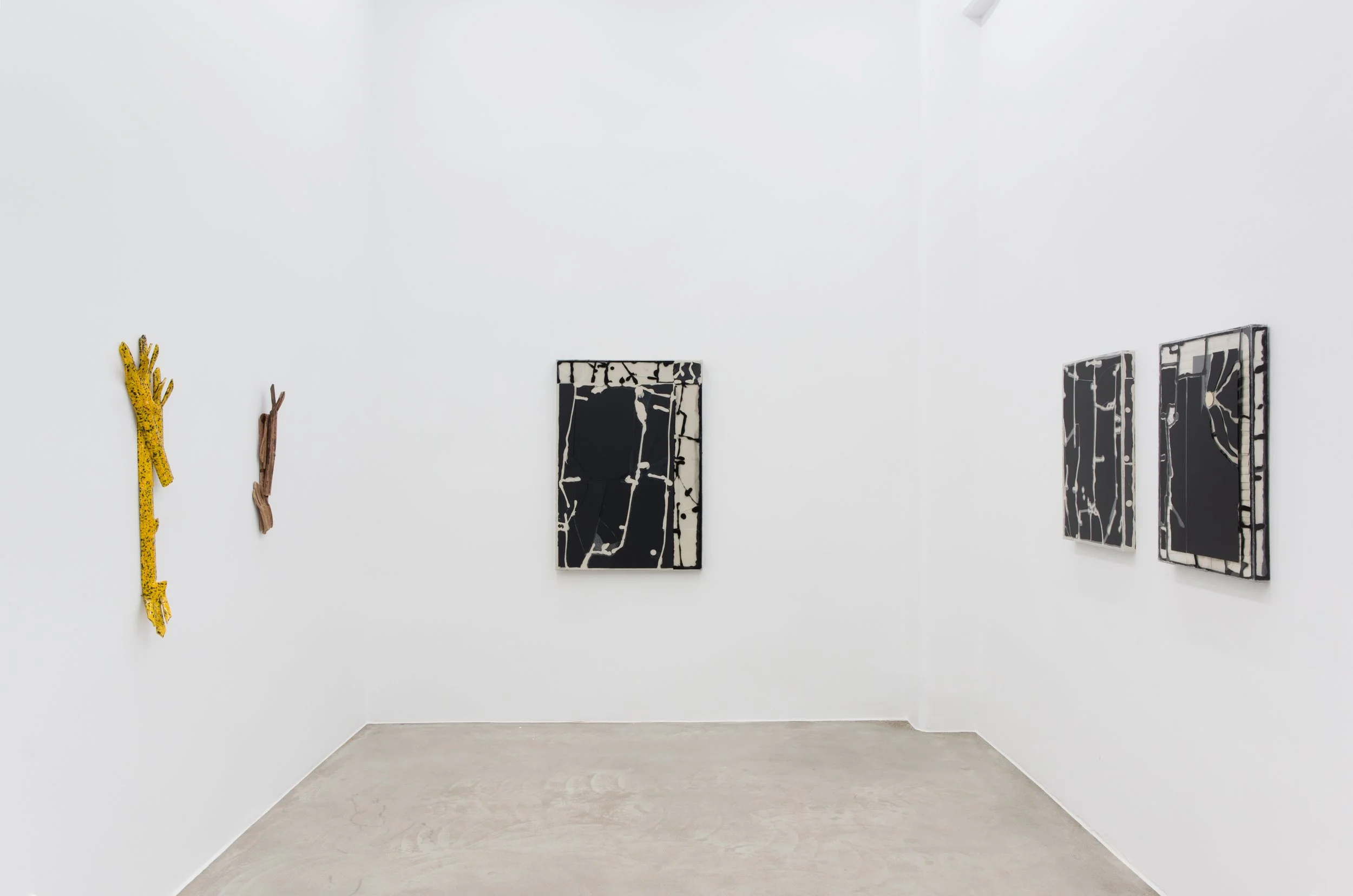  Installation view beside Clemens Behr. 