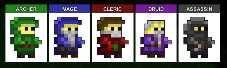 Characters from Kings of the Arena