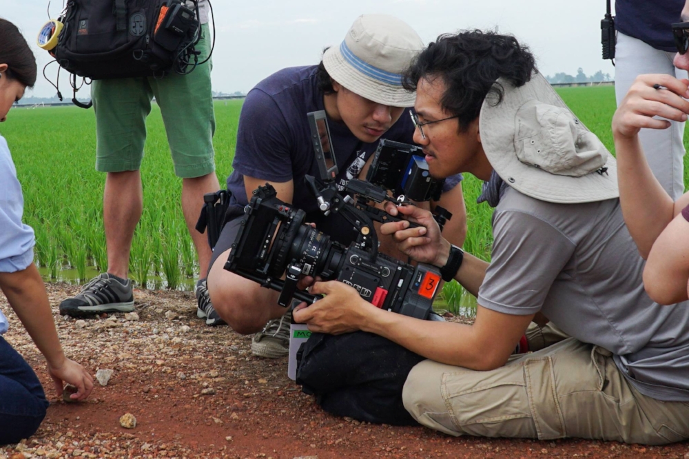 Khairulhakim shooting and directing his directorial debut short film, KARA, in Malaysia.