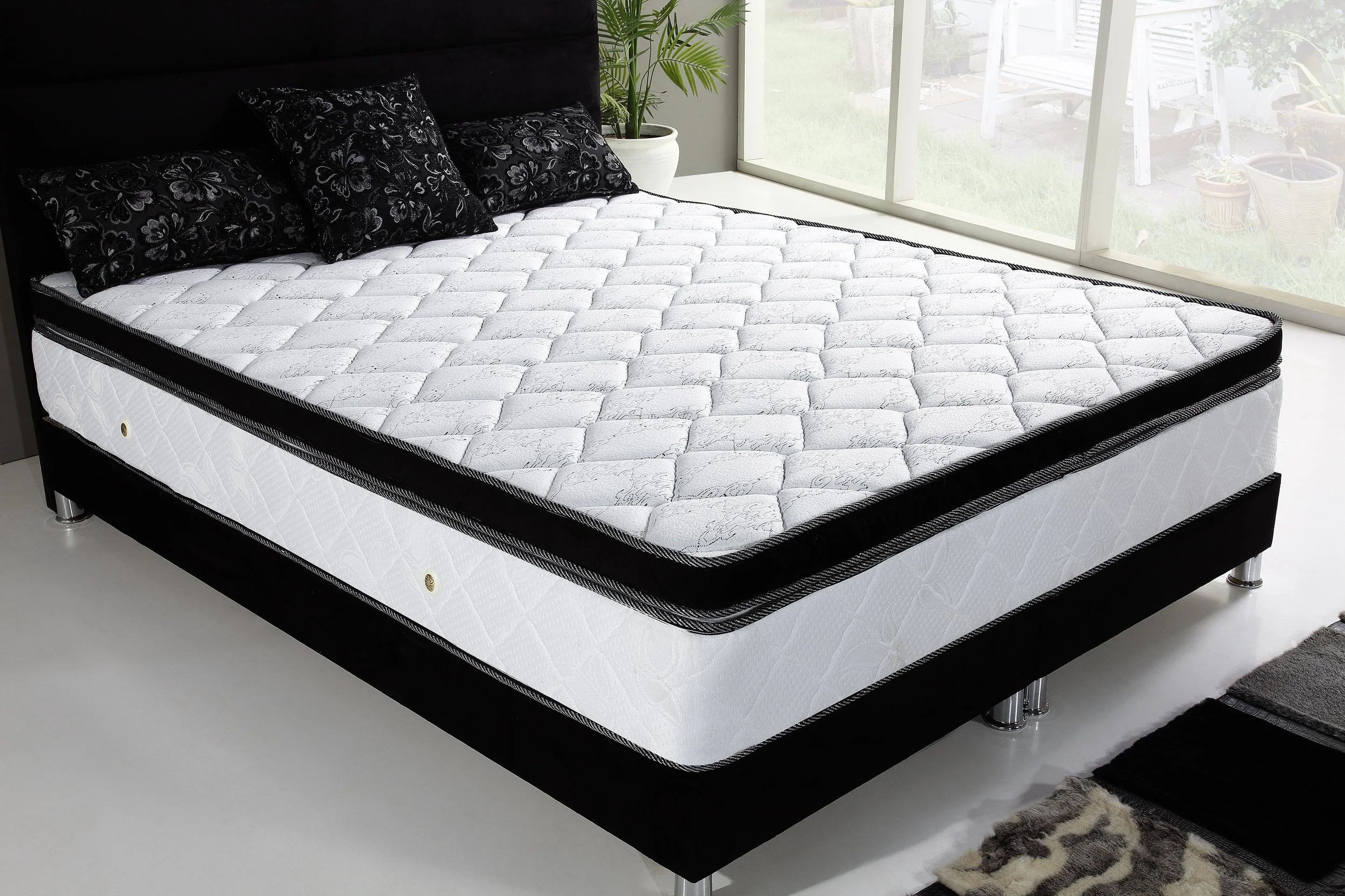 Kristal Mattress - Thick soft Memory foam stitched pad