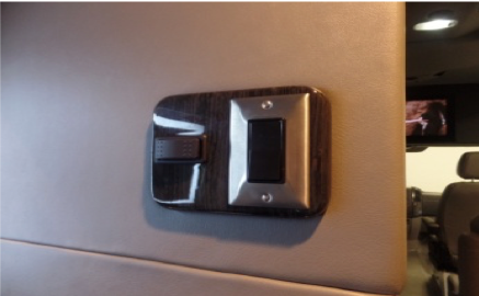 Hydro-dipped controls