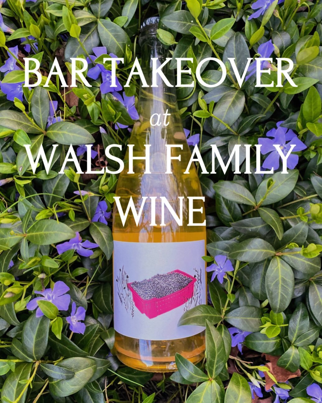 ⚡️Mark your calendars!⚡️
We&rsquo;ll be joining friends from @crookedrunbrew for a bar takeover at beautiful @walshfamilywine on June 25 from 4 PM to 8 PM. We&rsquo;ll pop the p&eacute;t-nats and maybe will be sharing some samples of a to-be-released