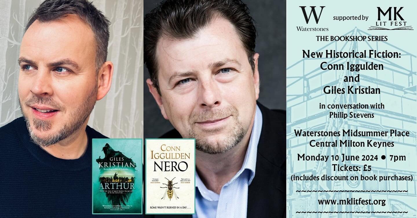 Author event alert🚨. I&rsquo;m really looking forward to this one. A rare opportunity for sure, so I hope to see some of you there. #arthur #nero #conniggulden #bookstagram #bookevent