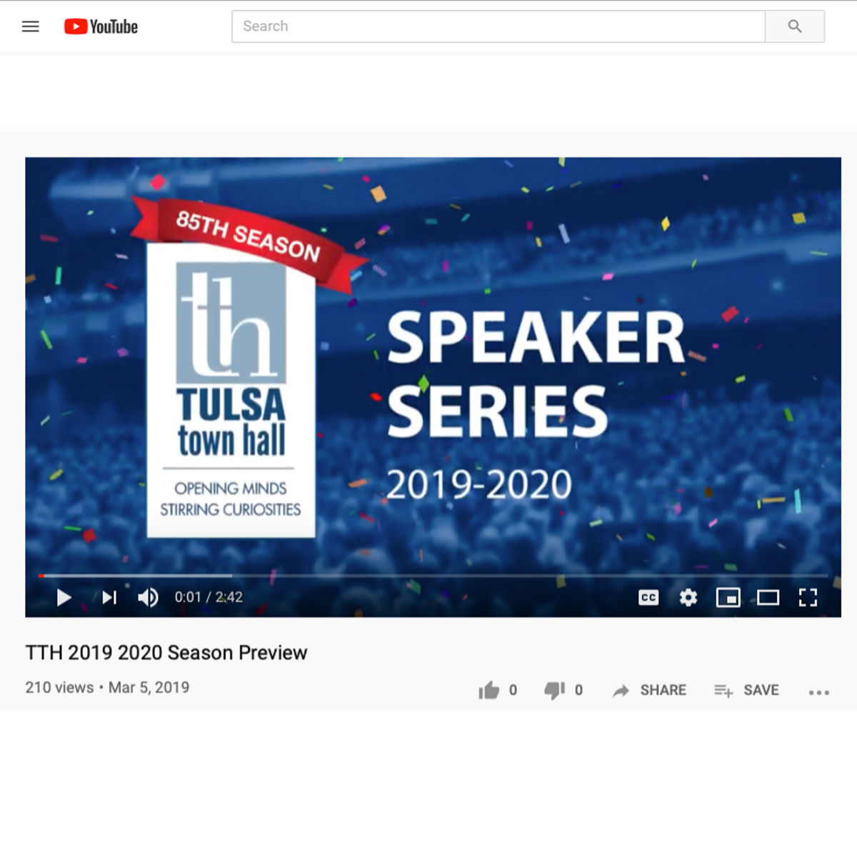 TTH In the News — Tulsa Town Hall