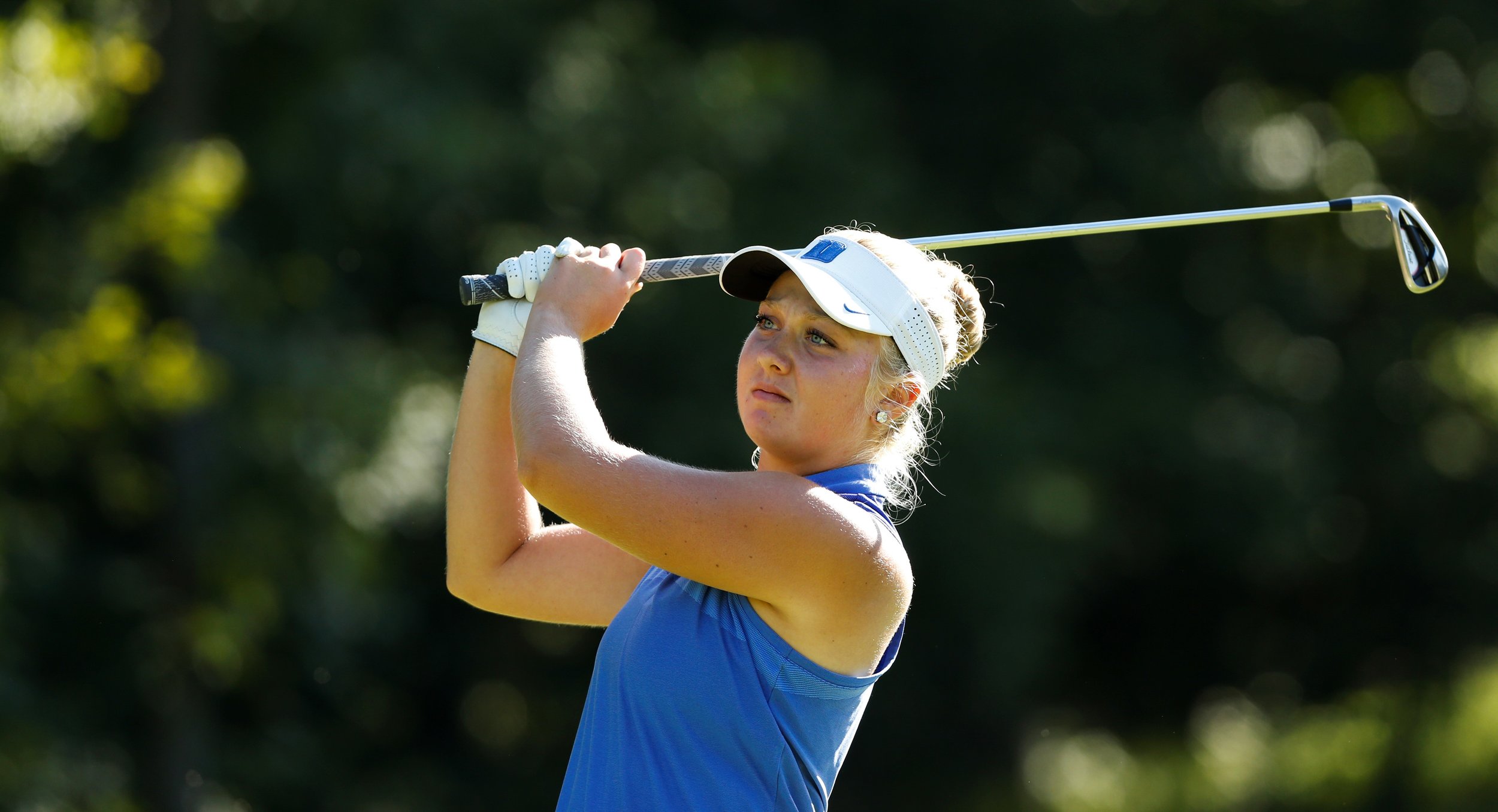 Erica Shepherd during the final match of the U.S. Girls' Junior. USGA/Steven Gibbons