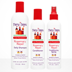 Rosemary Repel Shampoo + Conditioner for lice
