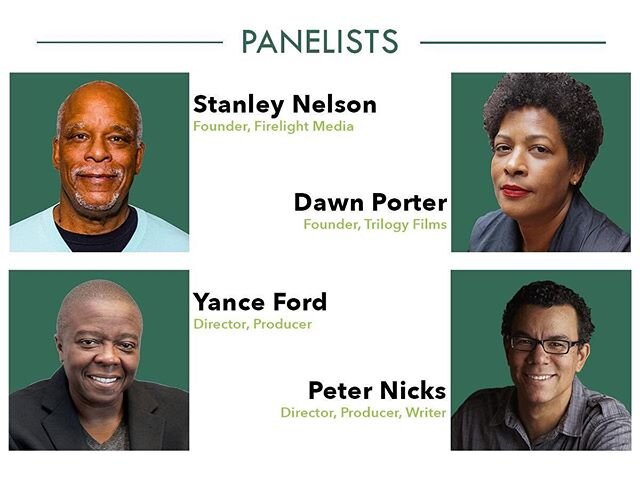 Happening tomorrow with @cinetic_media: a conversation with leading Black filmmakers at a time when we need their work and their voices most. RSVP at link in bio.