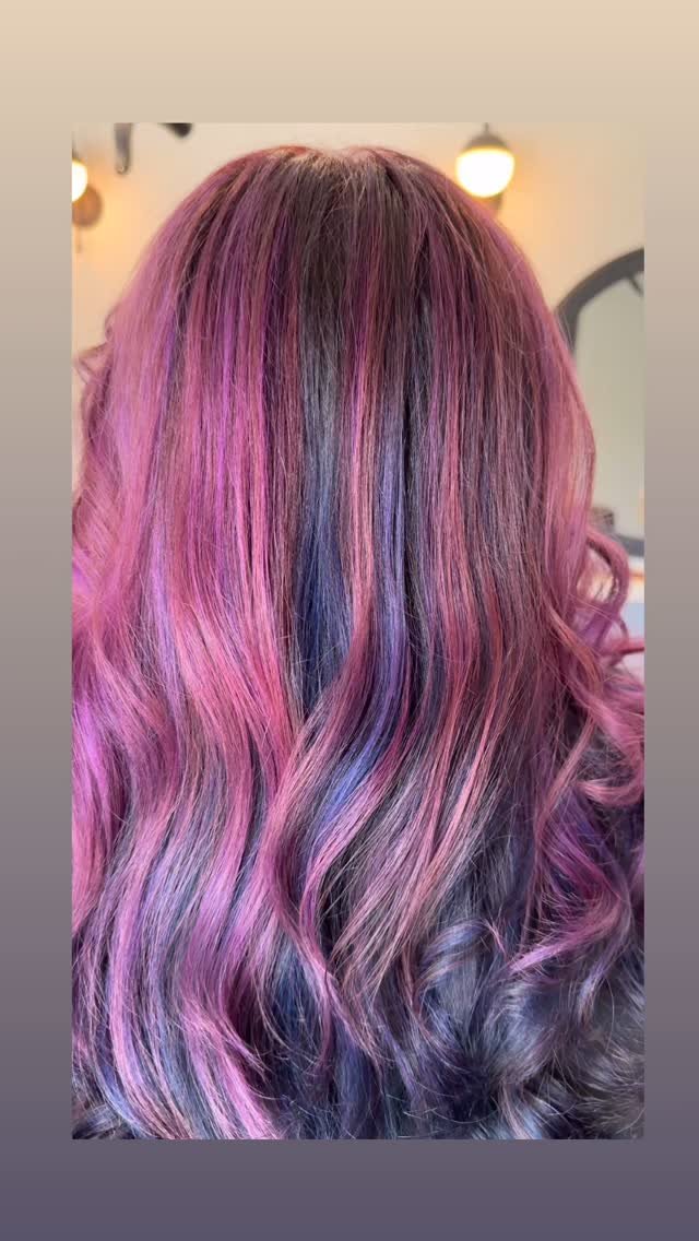 Super fun mother daughter appointment 💜💜💜
