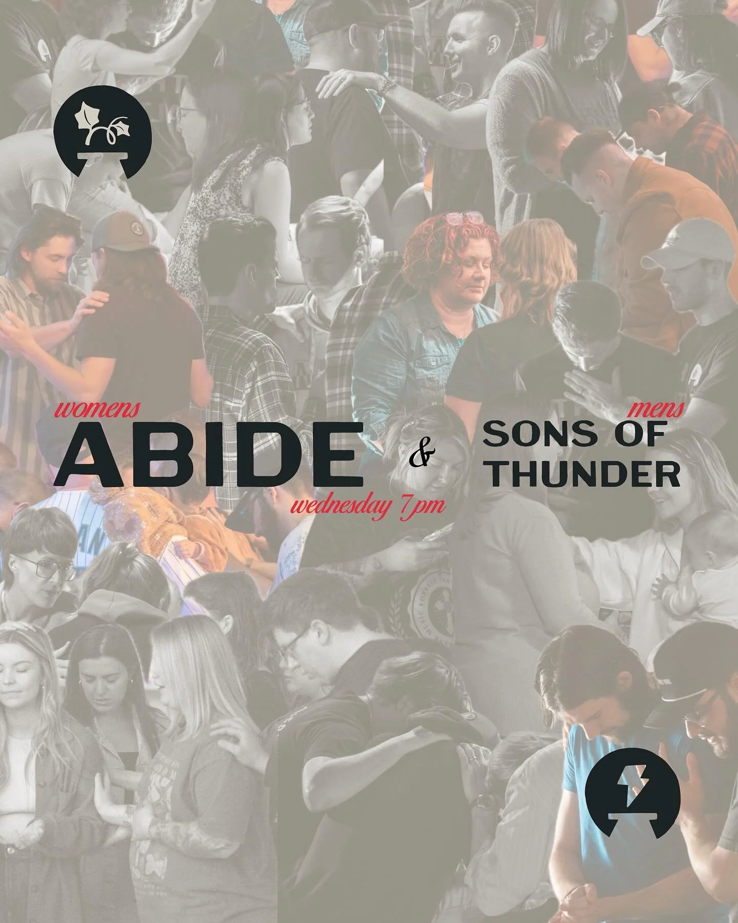 Tomorrow night!!! We are combining Abide and SOT for a night of encouragement, reflection, adoration, and praise as we each testify to Gods goodness in our personal lives!

It&rsquo;s going to be a great night! 7PM @ The Altar! Hope to see you there!