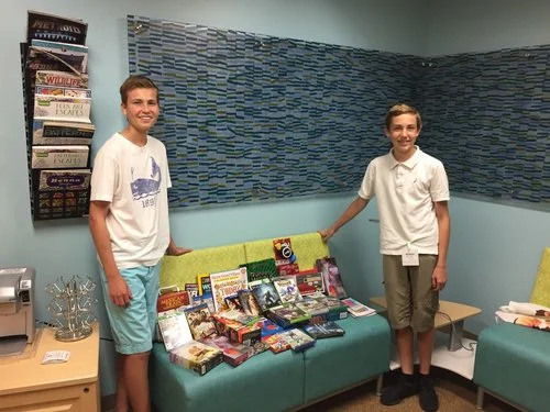 Teens Giving To Pediatric Oncology Teen Lounge