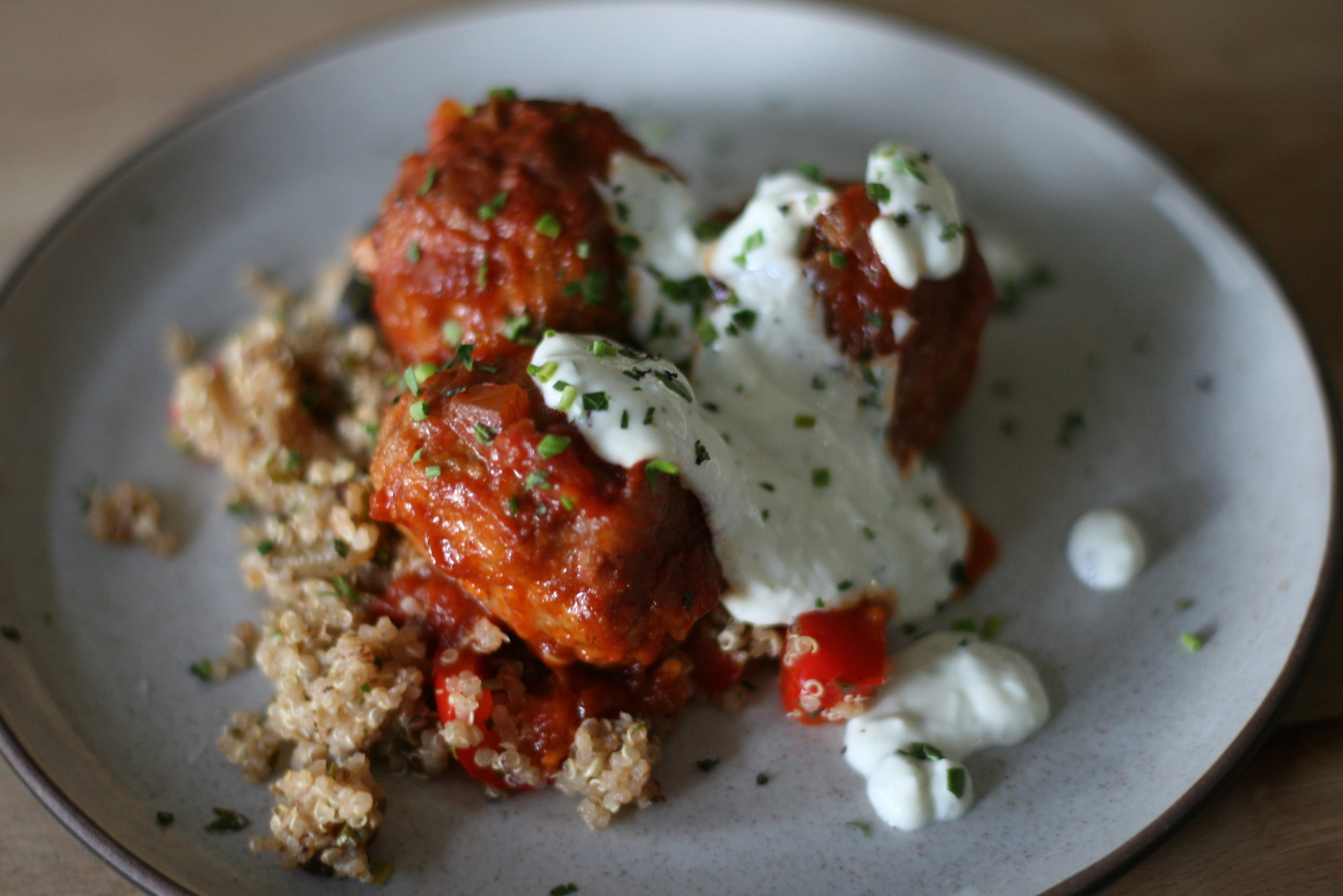 Lamb kofta / quinoa / yogurt