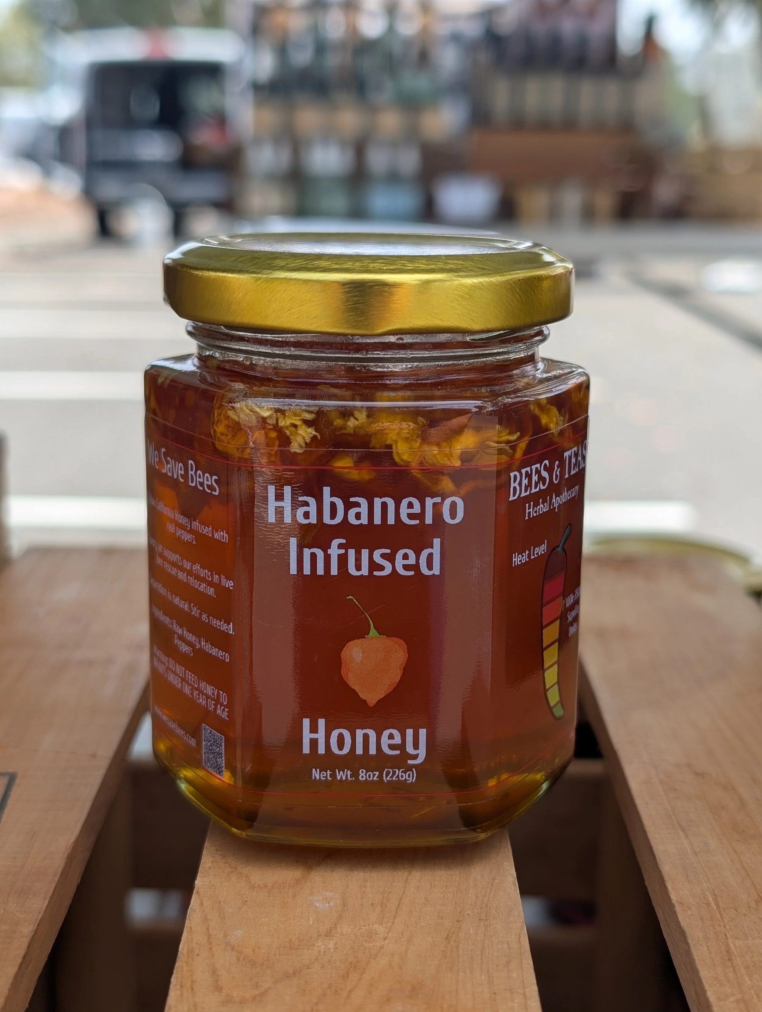 Habanero Infused Honey