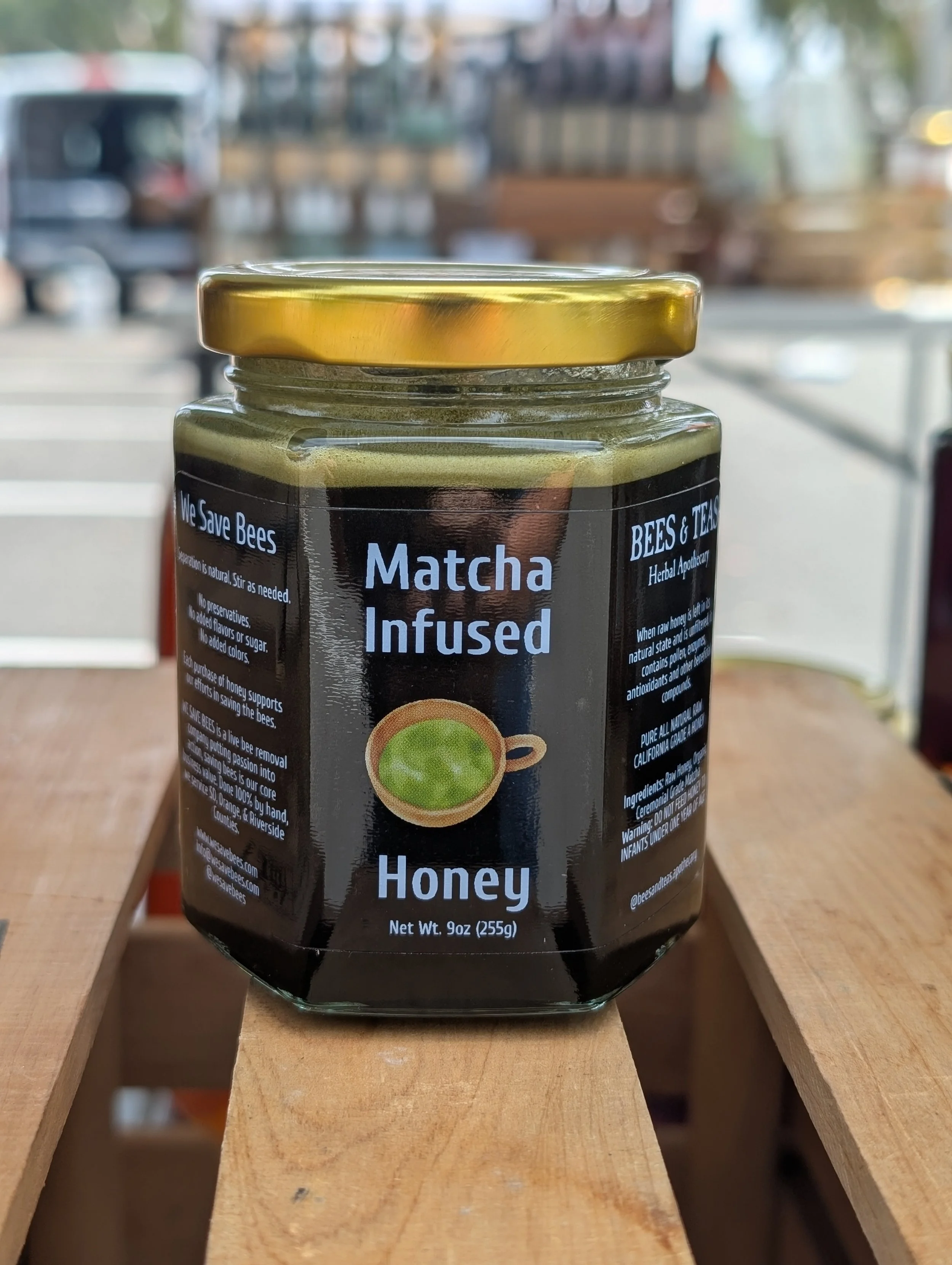 Matcha Infused Honey