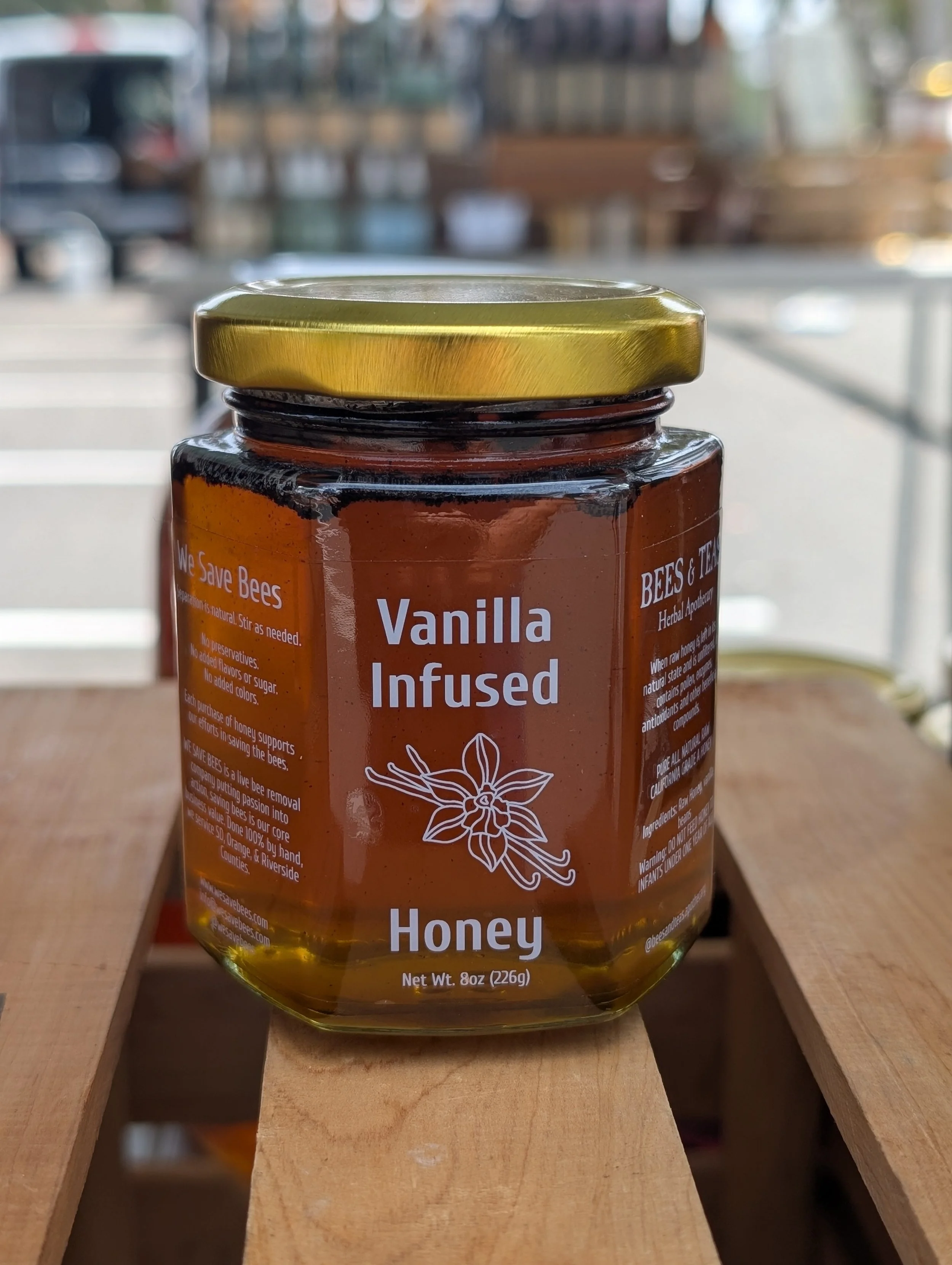 Vanilla Infused Honey