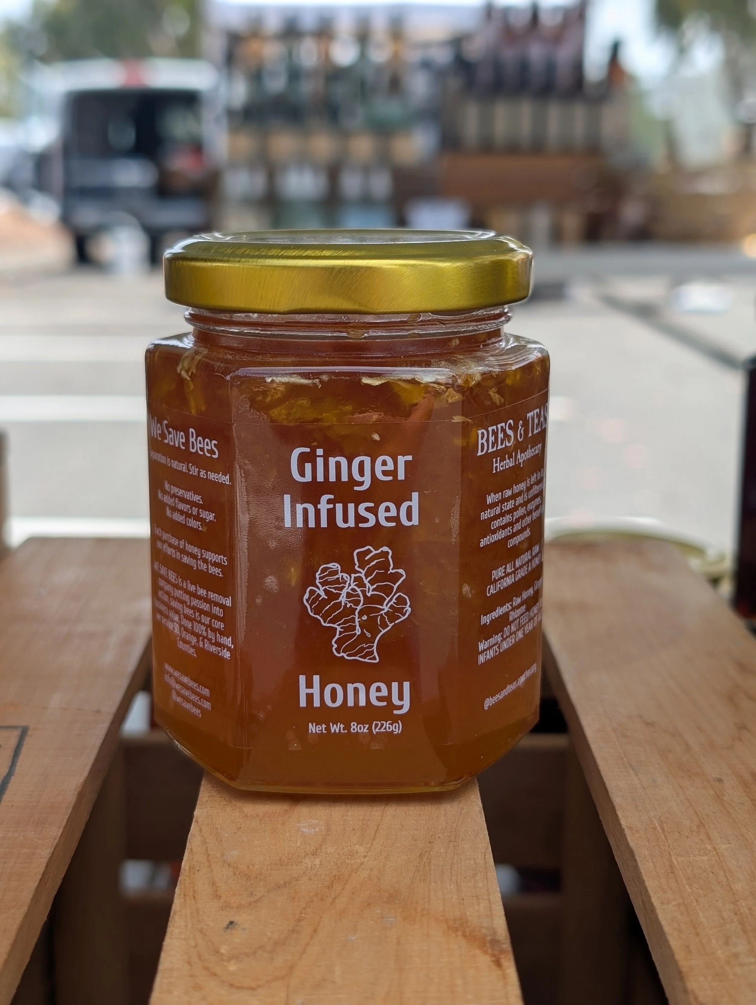 Ginger Infused Honey