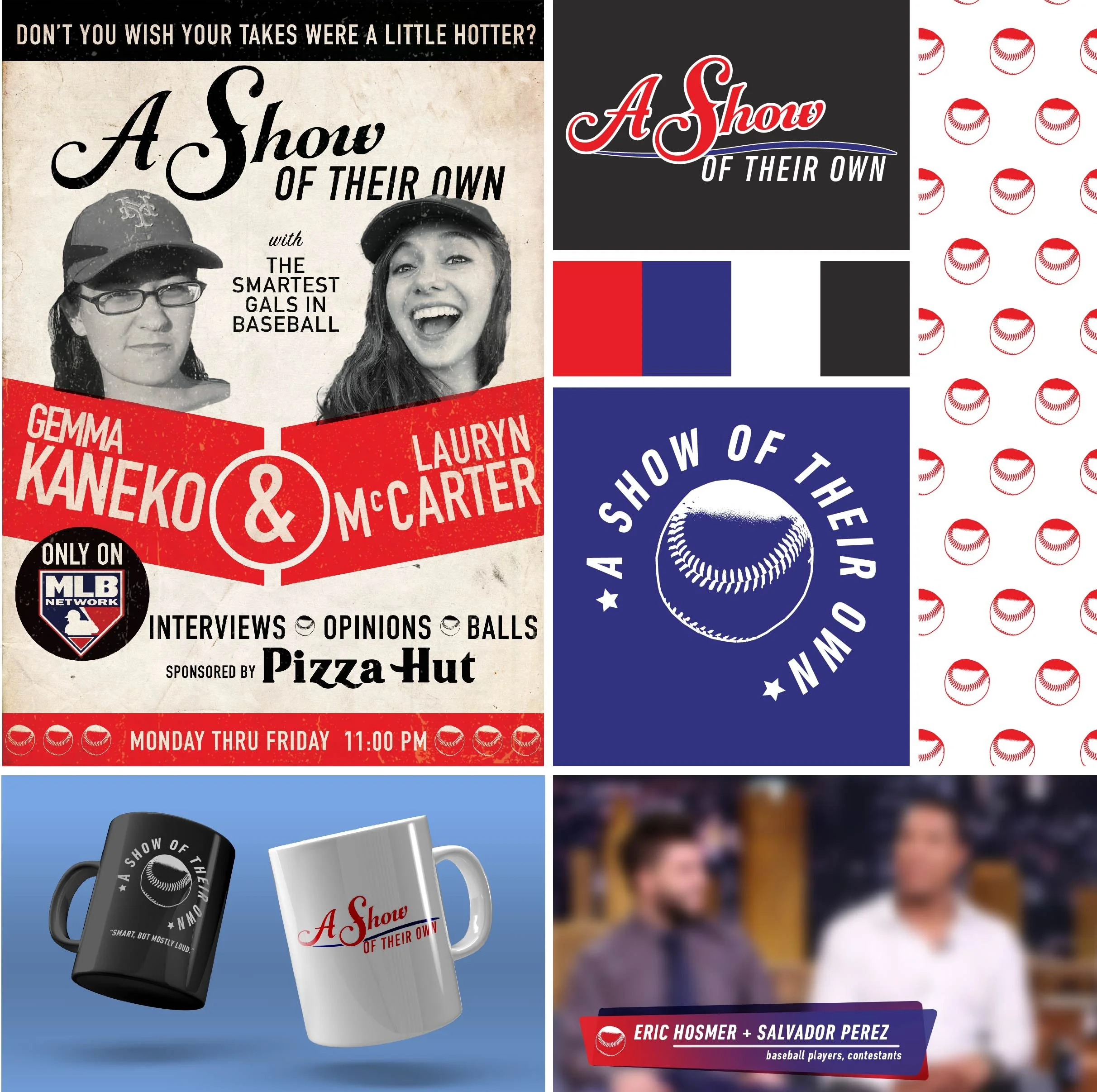 Brand board with assets