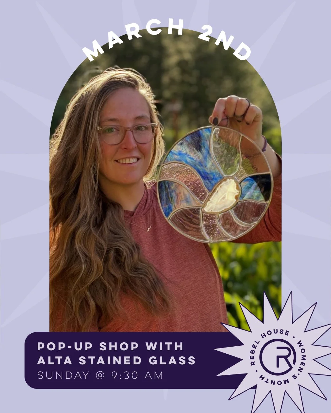 Alta Stained Glass Pop-Up