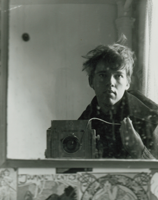 The artist at 19, Halifax, Nova Scotia