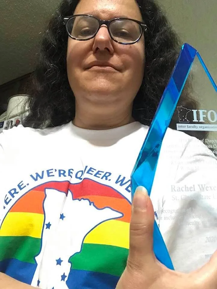 2020 James Chalgren Award Presented to St. Cloud State University library faculty member Rachel Wexelbaum