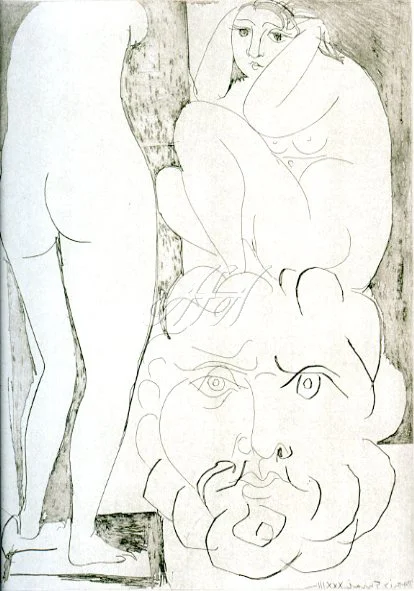 Picasso_Vollard_Model with big bearded head sculpture watermark.jpg