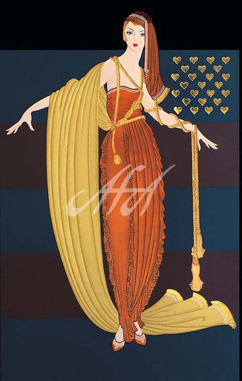 Erte graphic Artwork — American Fine Art Inc.