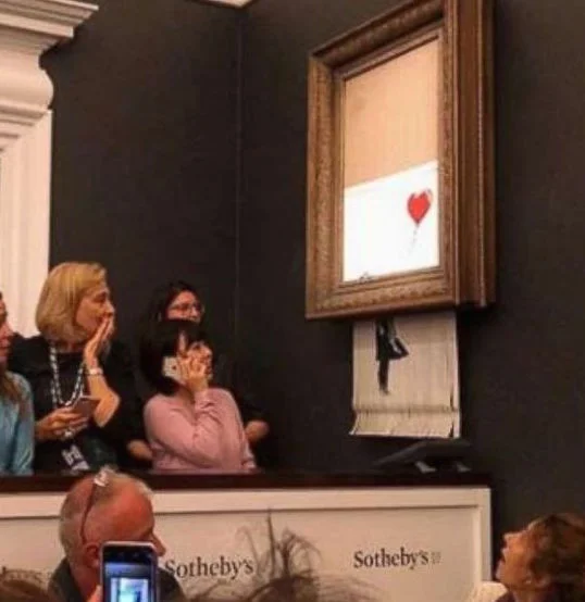 Banksy auction prank leaves art world in shreds.