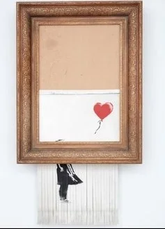 Banksy Shredded Work Sells for 25.4 Million