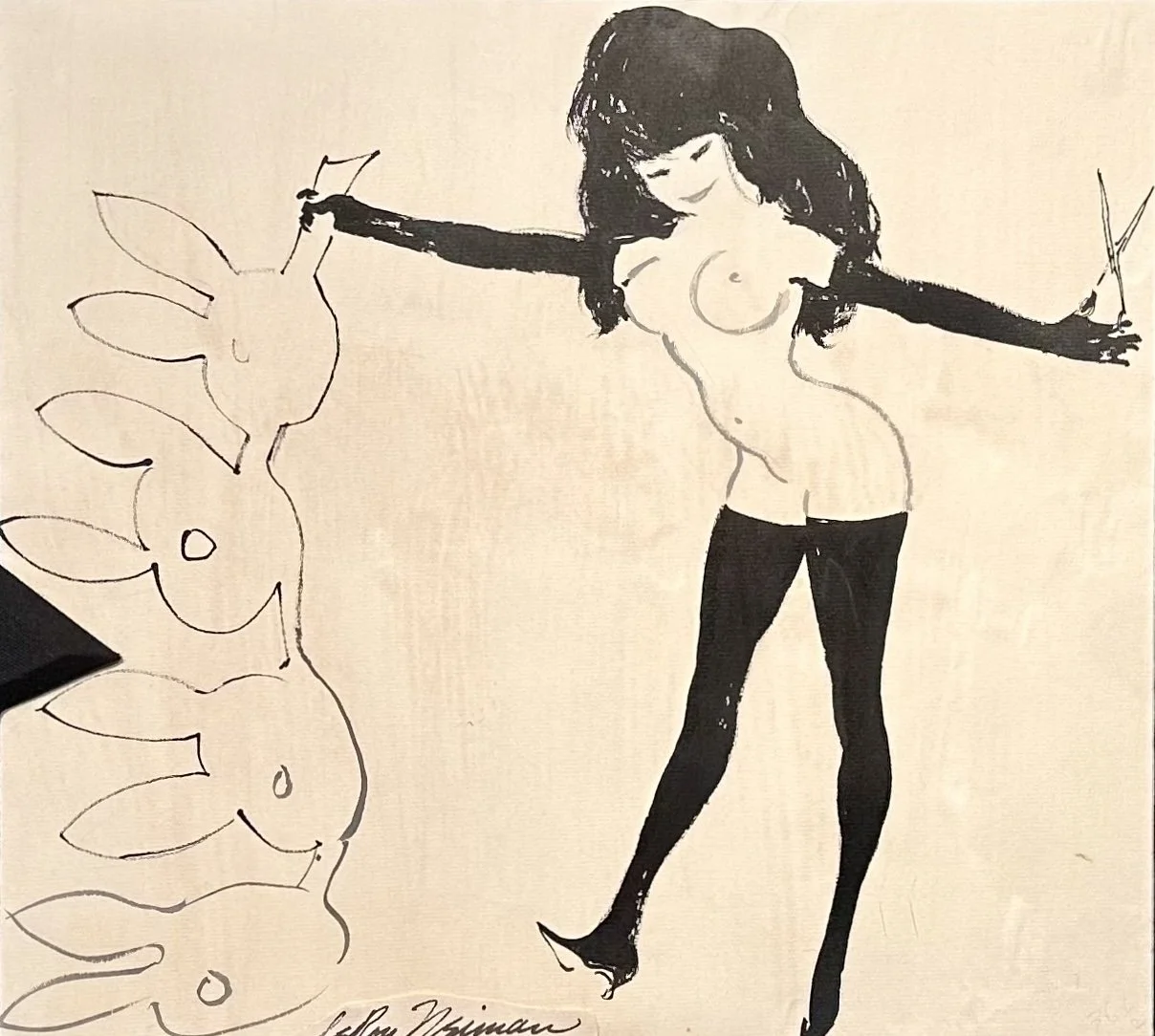 Neiman_Femlin With Cut Out Bunnies_13x14.jpg