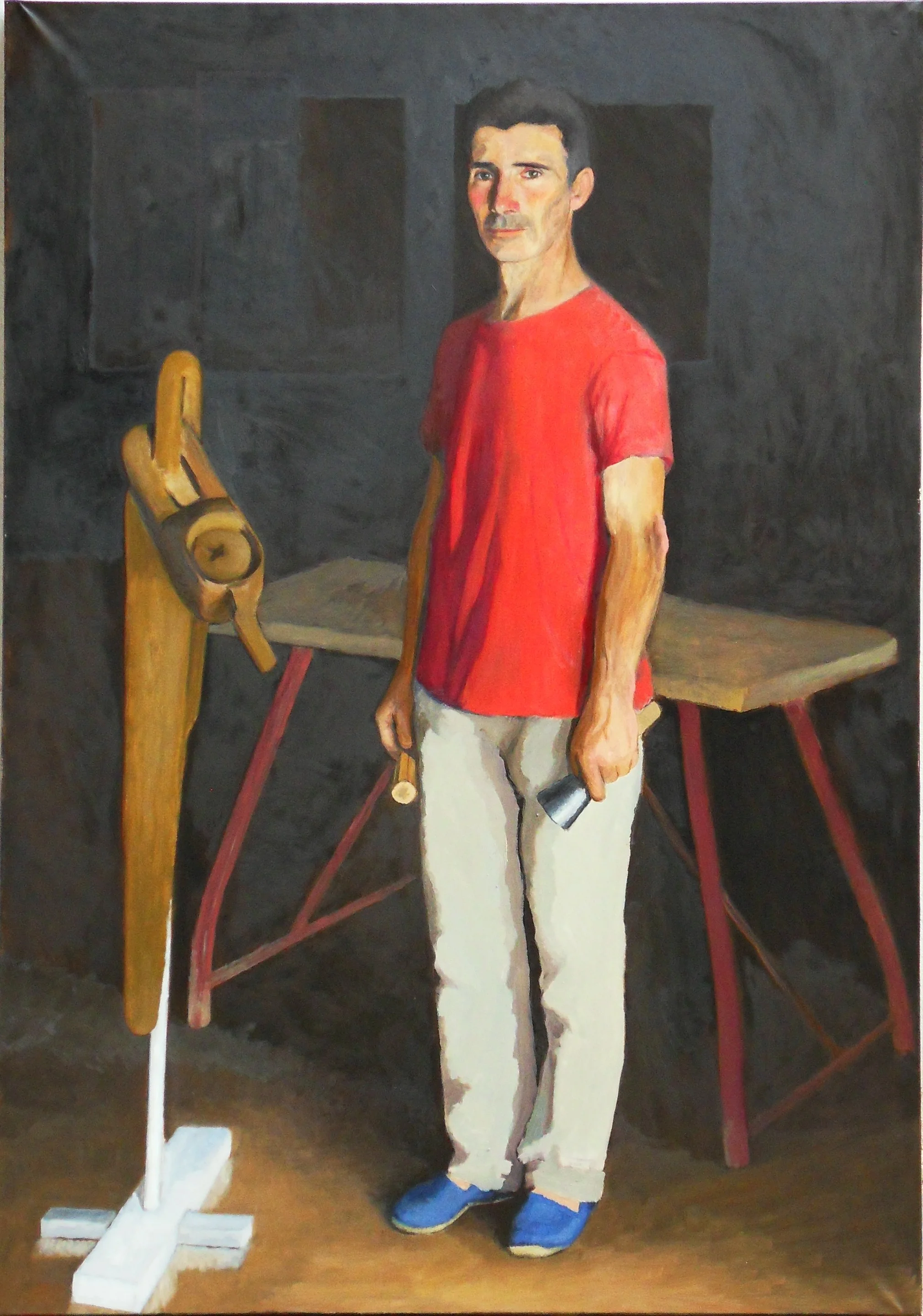 Portrait of Piarres Erdozaintzi, sculptor in Iparralde.jpg