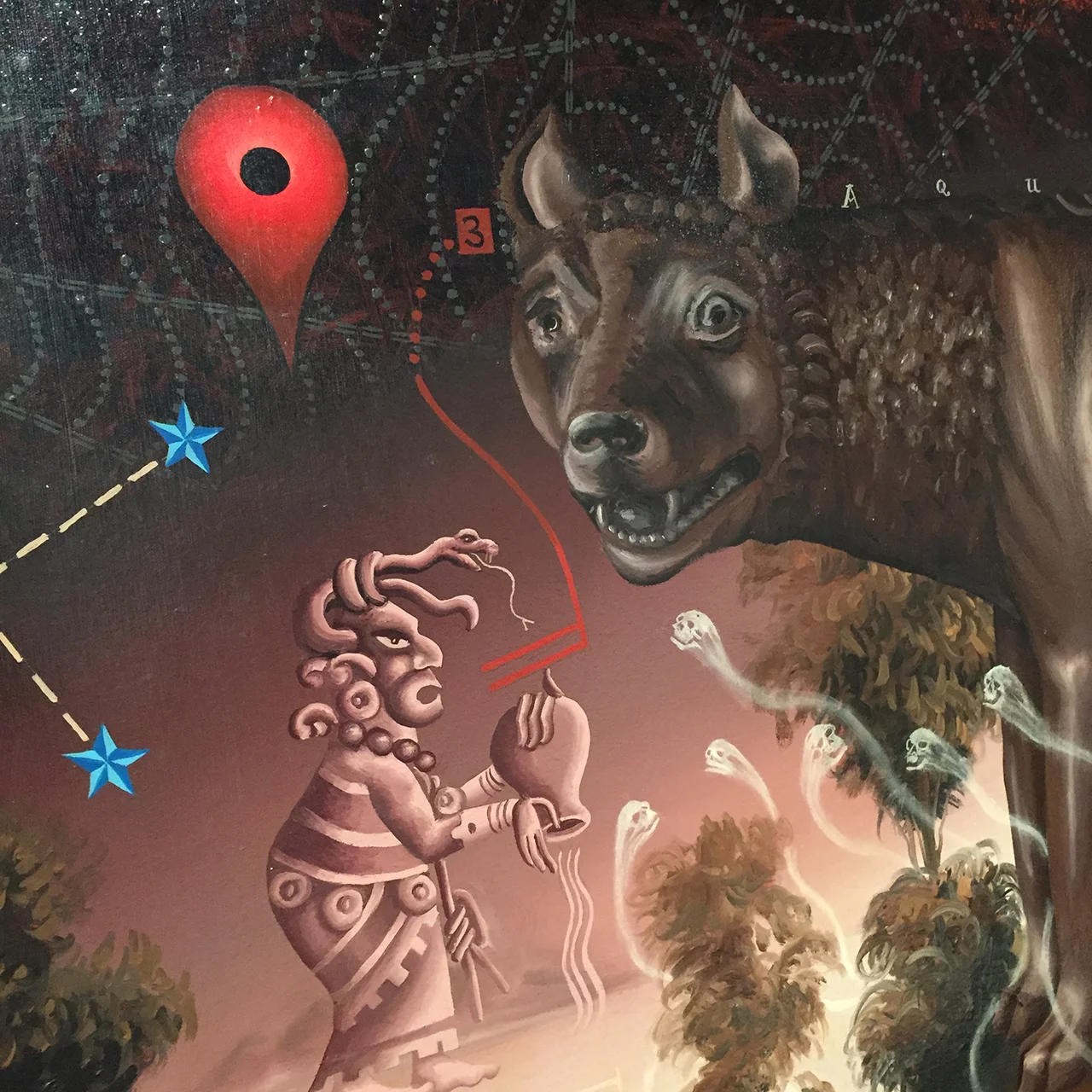 Matthew Couper detail of “Mother’s Milk Aquifer”